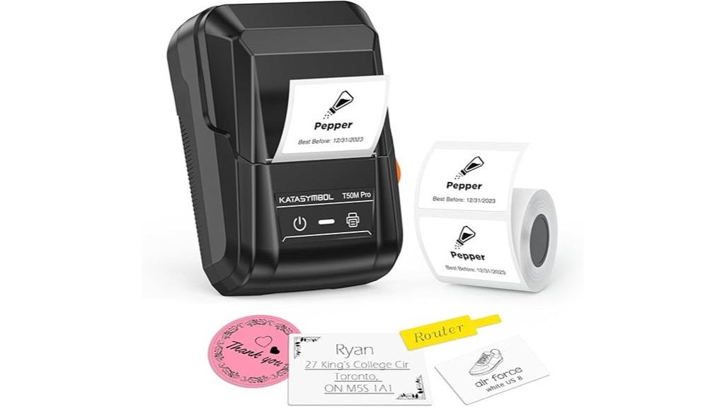 bluetooth tape label maker