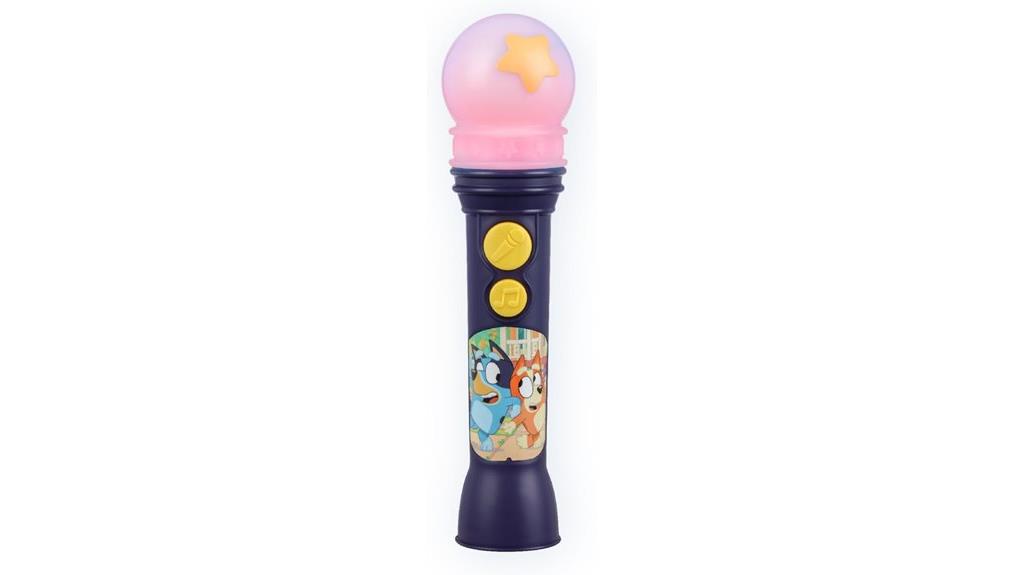 bluey toddler microphone toy