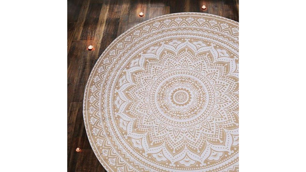 bohemian cotton mandala blanket