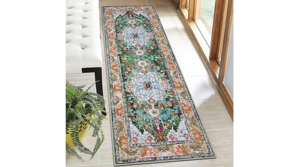 boho 2x6 hallway rug