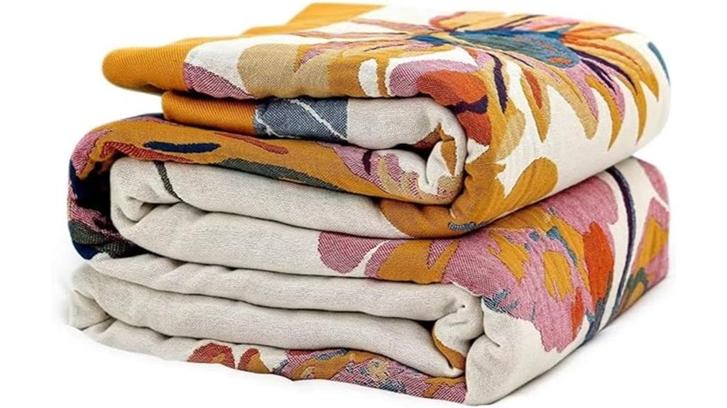 boho cotton bed cover