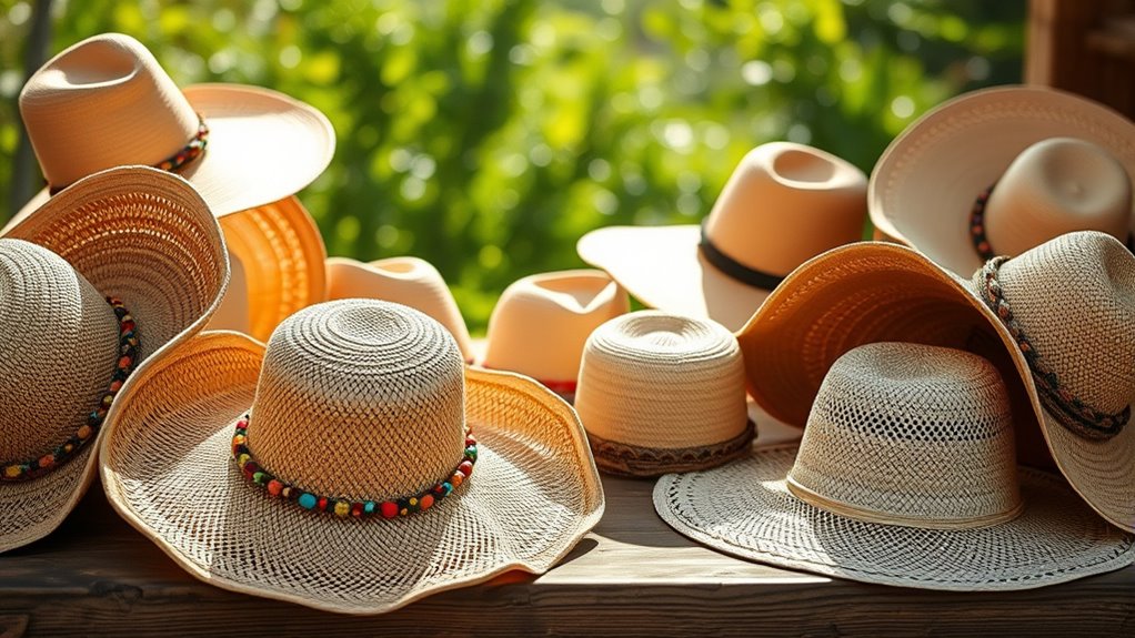 boho floppy summer hats