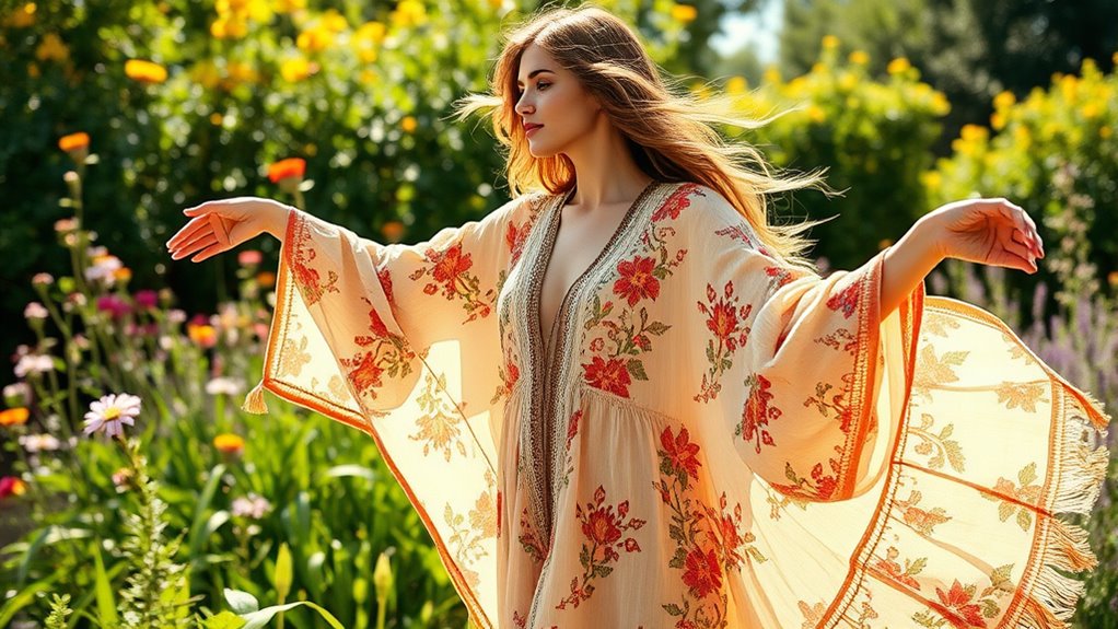 boho kimonos for summer