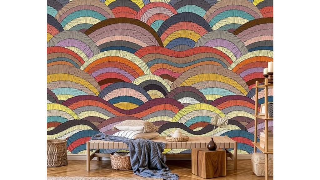 boho non peel wallpaper