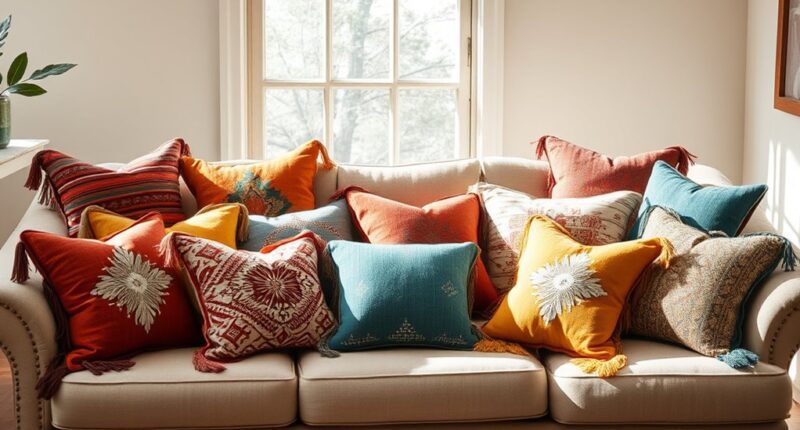boho pillow covers list