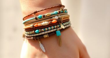 boho stack bracelets collection