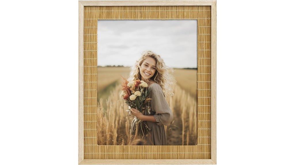 boho style picture frame