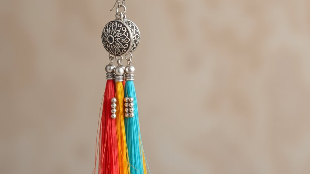 boho tassel earrings collection