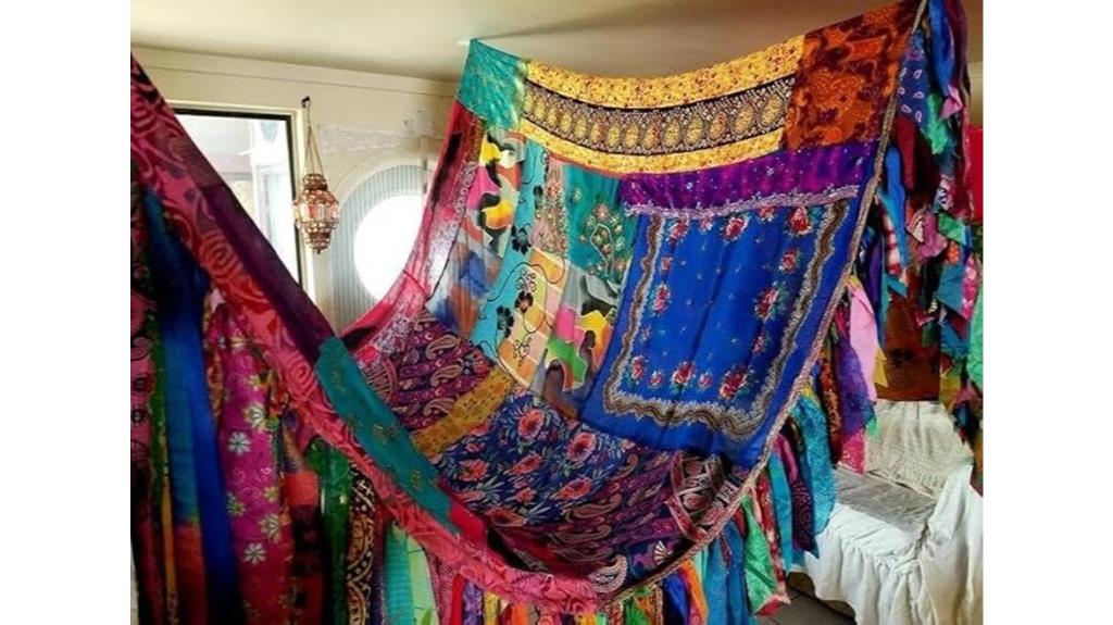 boho tent bed canopy