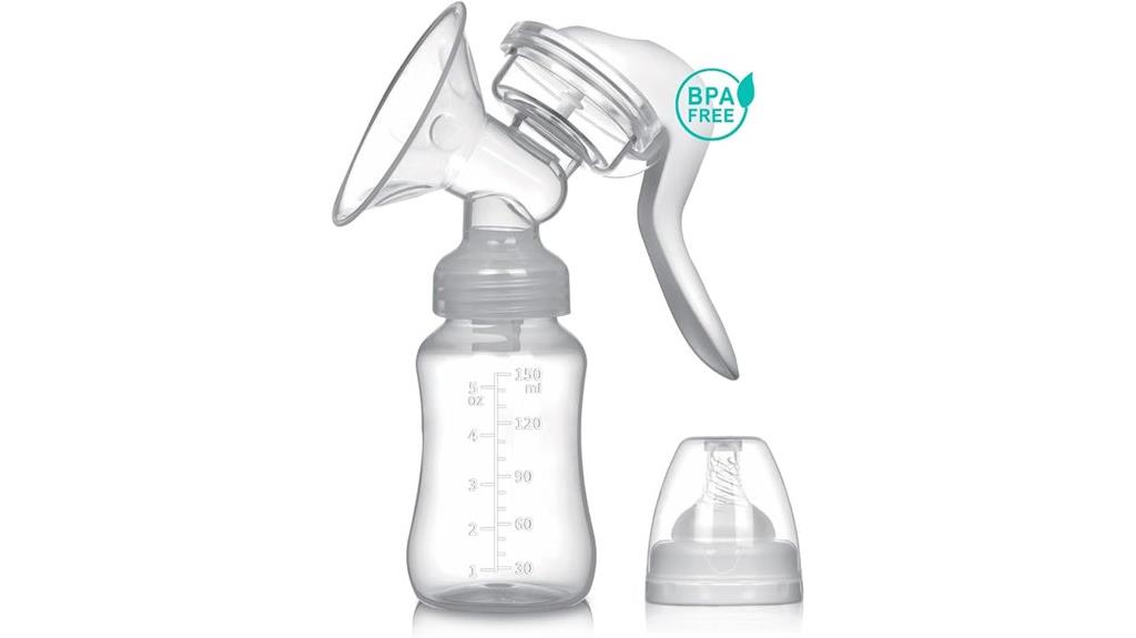 bpa free manual milk collector