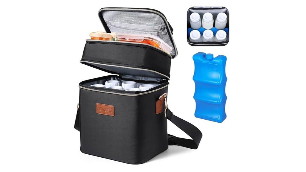 breast milk cooler bag