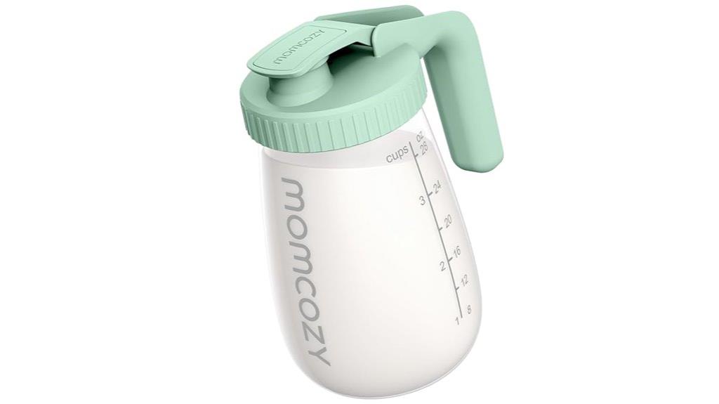 breast milk storage pitcher