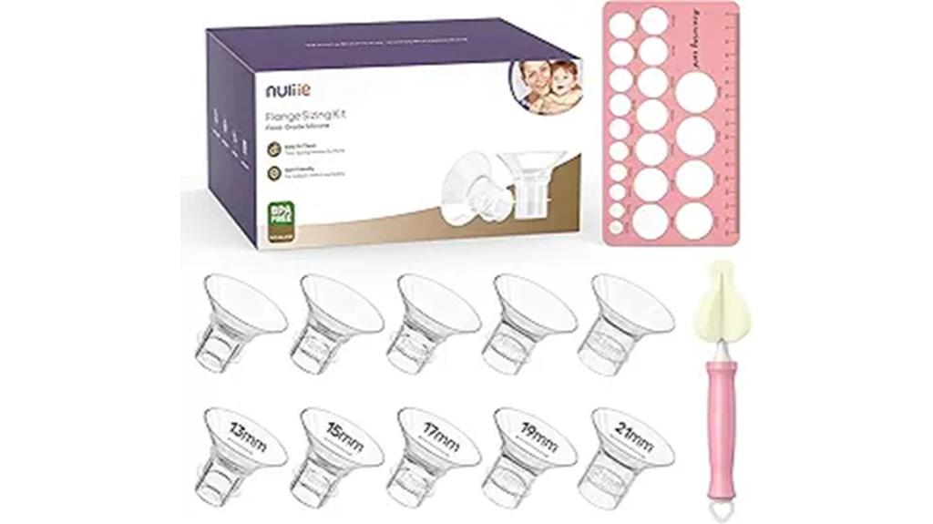 breast pump flange kit