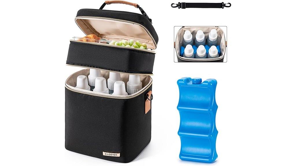 breastmilk cooler bag