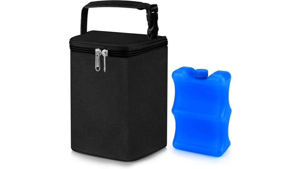 breastmilk cooler bag
