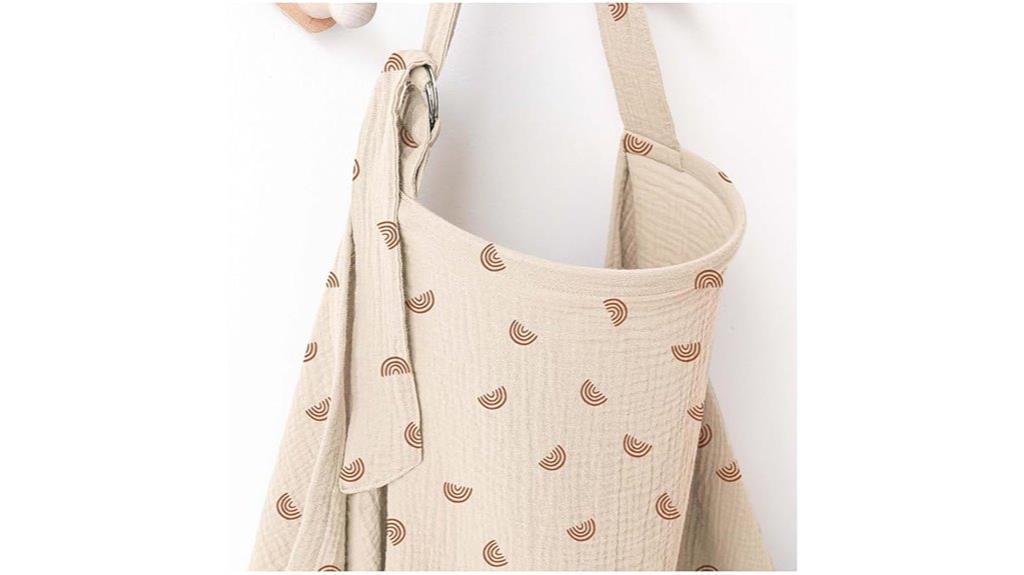 breathable muslin nursing cover