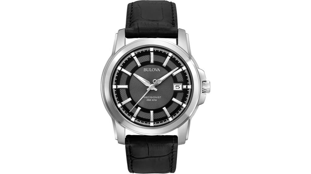 bulova men s stainless steel