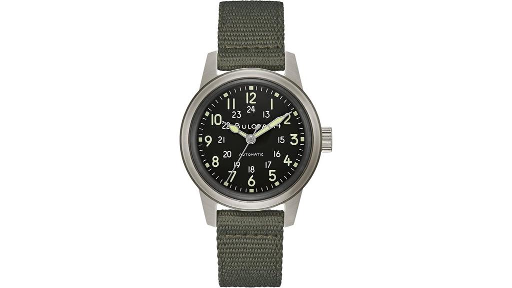 bulova military automatic watch