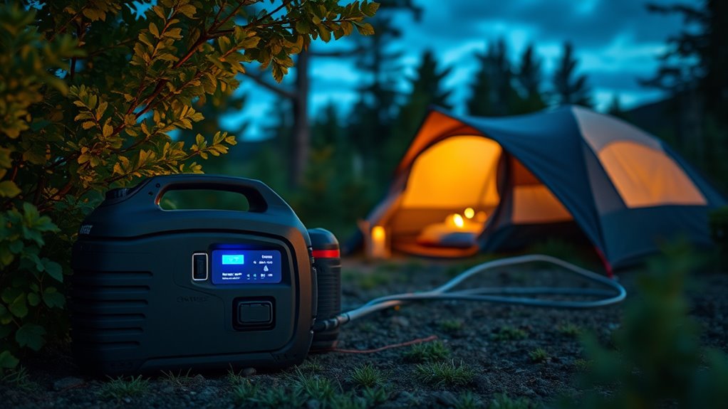 camping generator selection factors