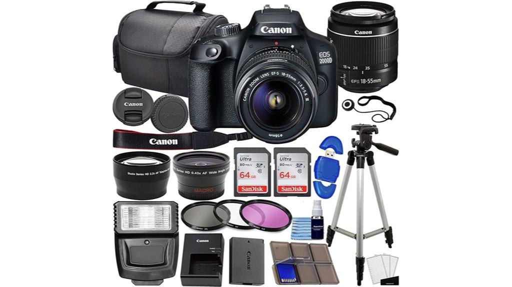 canon dslr kit with lenses