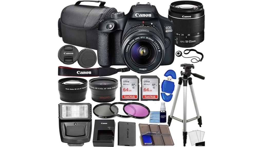 canon dslr with lenses