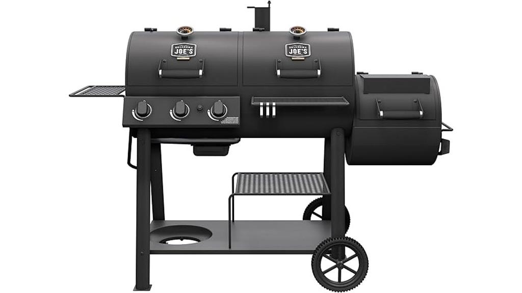 canyon combo smoker grill