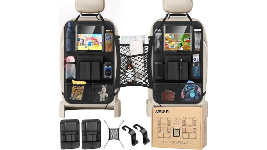 car backseat storage organizer