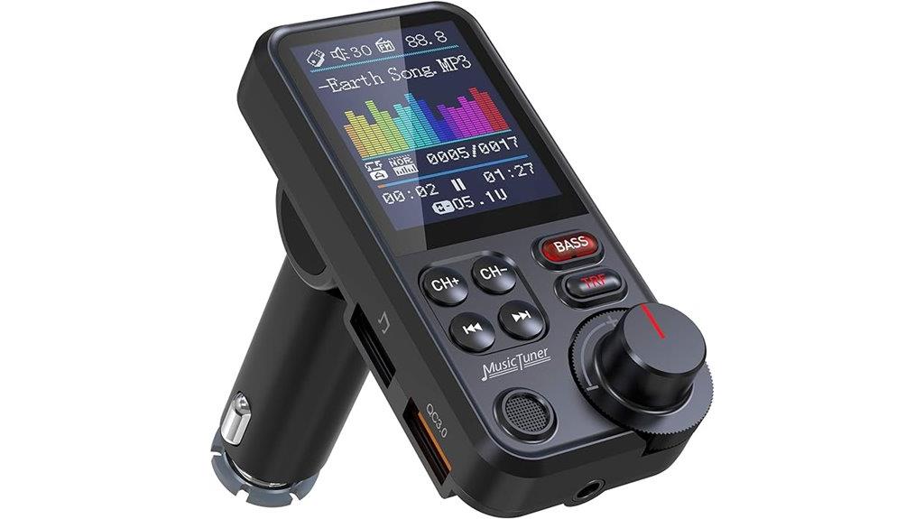 car bluetooth fm transmitter