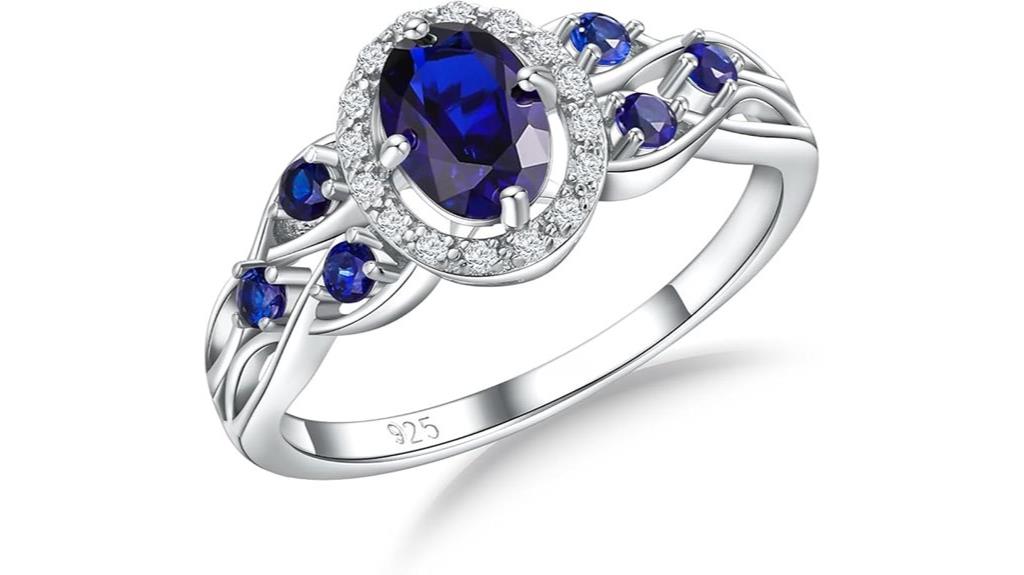 celtic knot silver ring