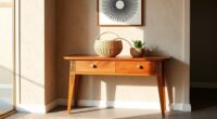 charming boho entryway tables