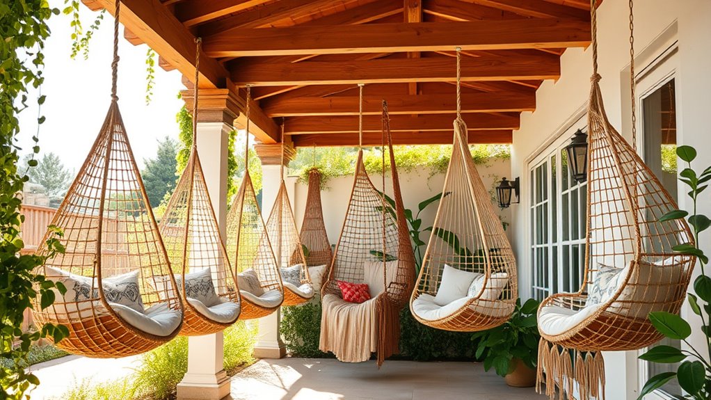 chic comfortable boho seating