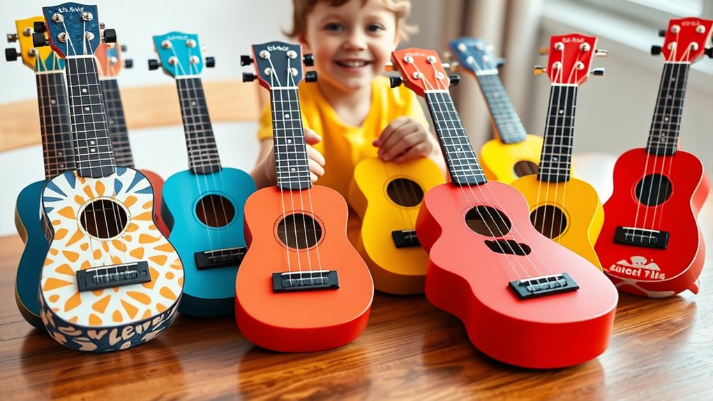child friendly ukulele features