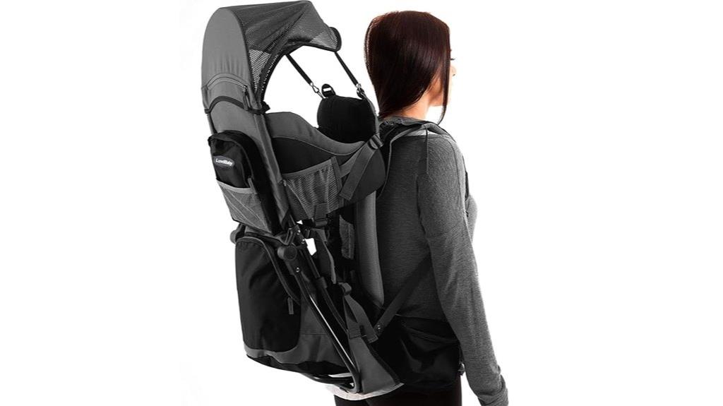 child hiking backpack with accessories