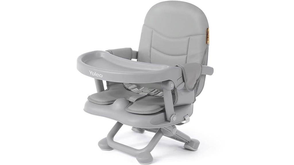 child s seat with tray