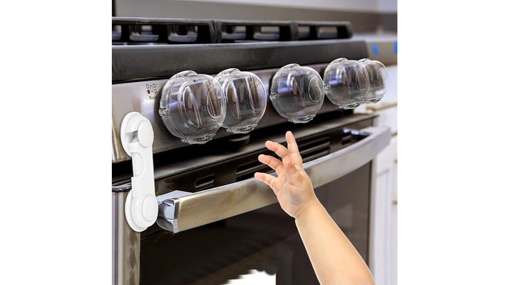 child safety gas oven covers