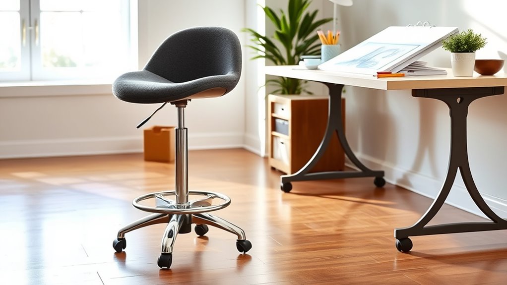 choosing comfortable adjustable stool