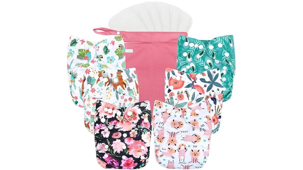 cloth diapers pack includes