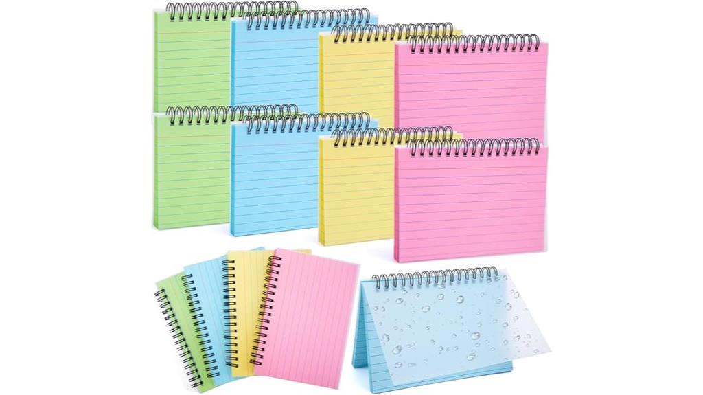 colored index cards set