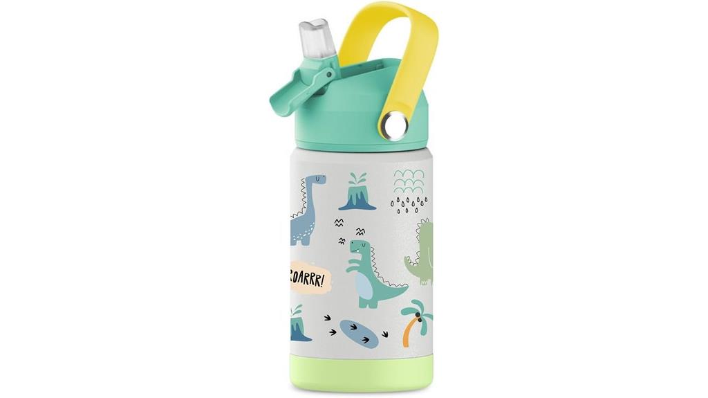 colorful hippopotamus kid s bottle