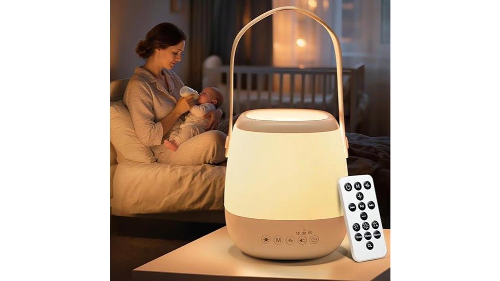 colorful portable night light