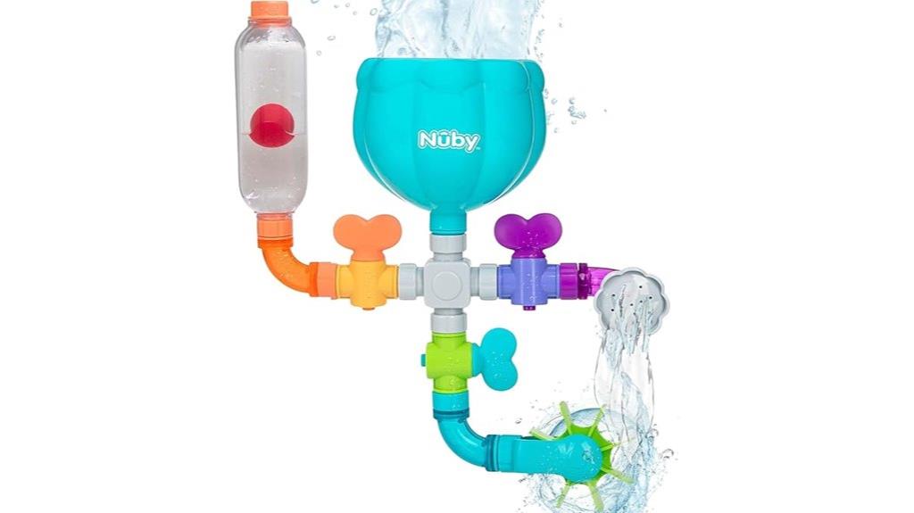 colorful water play set