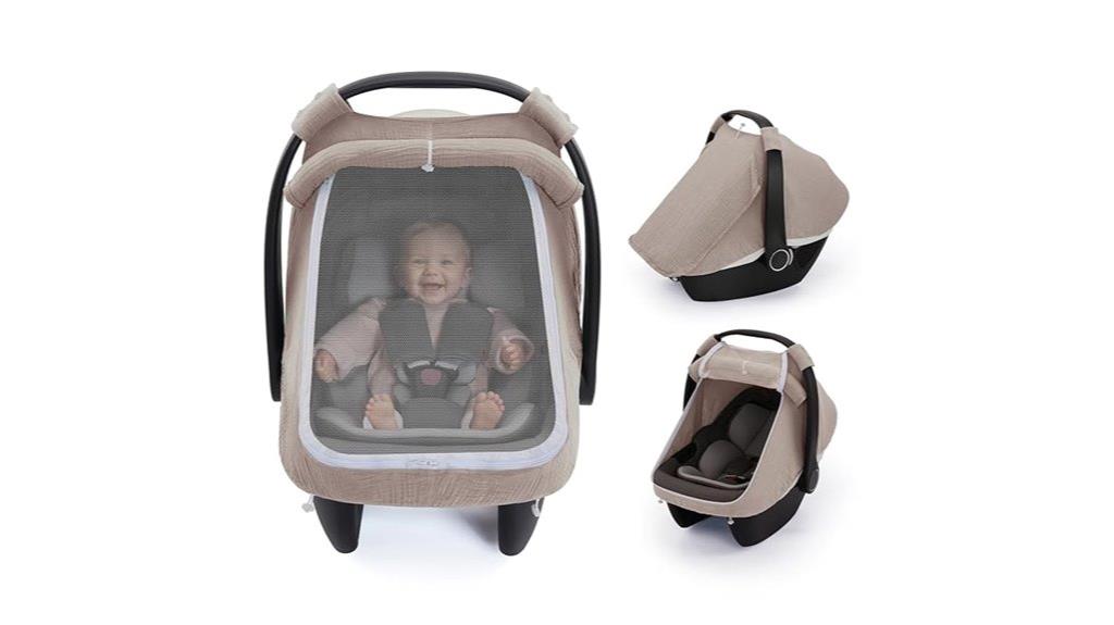 comfortable baby seat cover