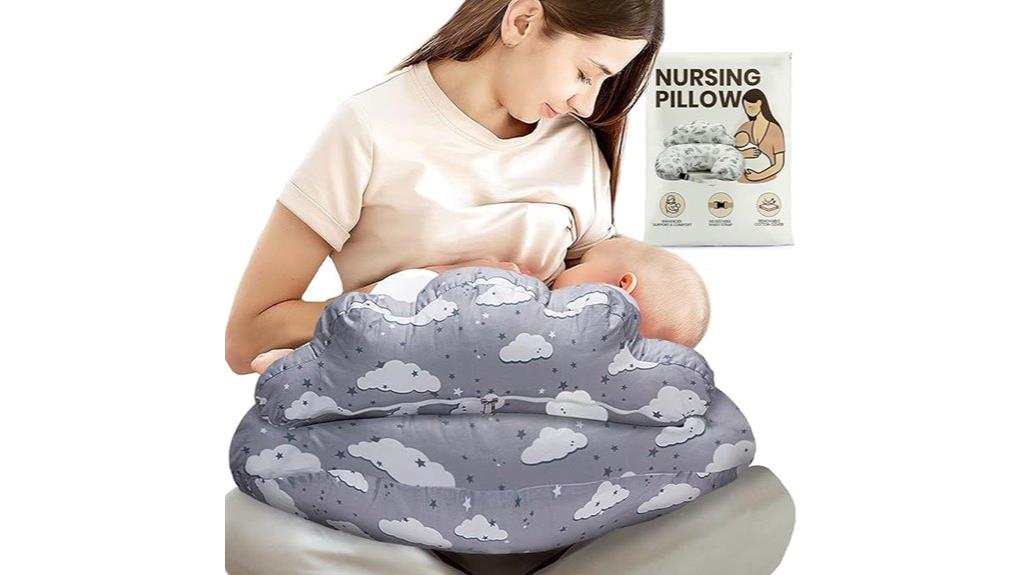 comfortable nursing pillow support