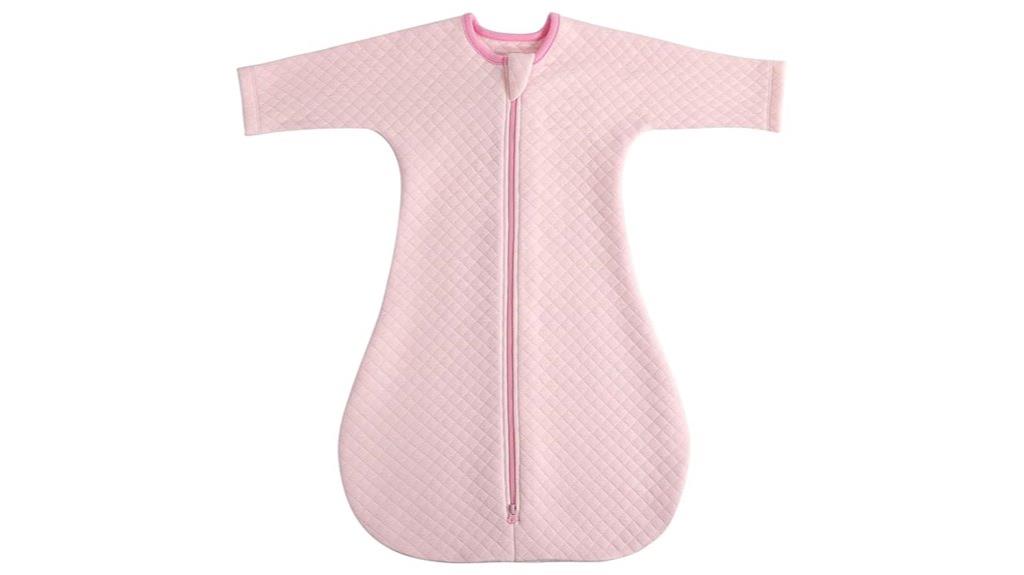 comfortable sleeved sleep sack