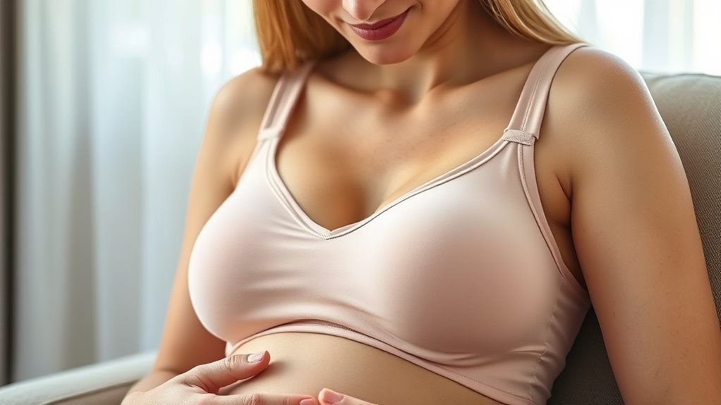 comfortable supportive nursing bras