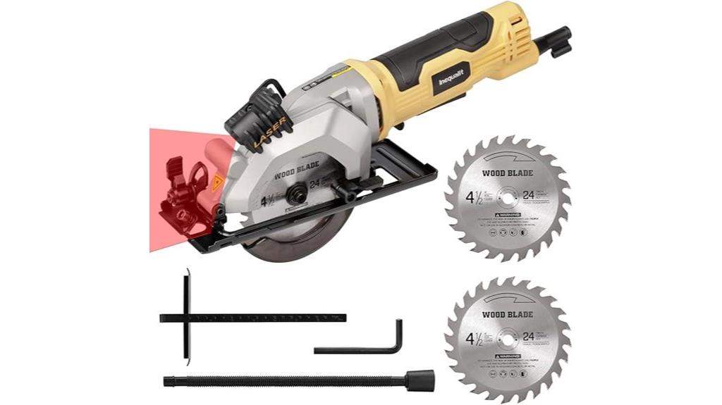 compact 4 5 inch saw