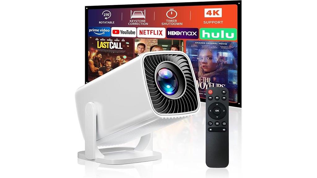 compact 4k hd projector