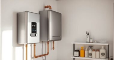 compact efficient water heating