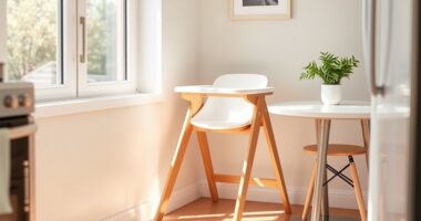 compact space saving high chairs