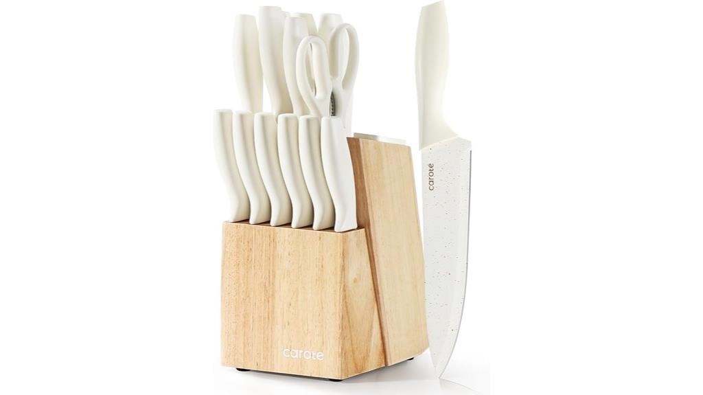complete 15 piece knife set